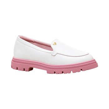 Sapato-Branco-e-Rosa-Kids-Tag-Coracao-|-Molekinha-Tamanho--29---Cor--BRANCO-0